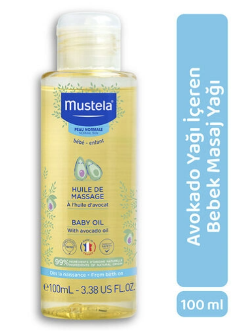 Mustela Bebek Bakım Masaj Yağı 100ml